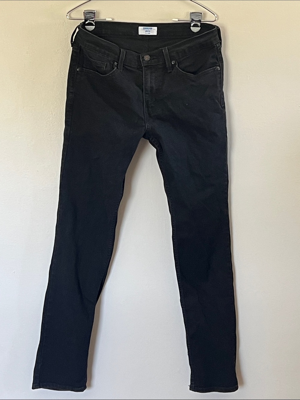 Denizen from Levi's Black Skinny Jeans - Slim Fit